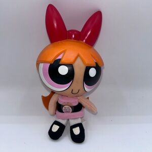 1999 Vintage Powerpuff Girls CARTOON NETWORK 6” Talking "Blossom" Figure